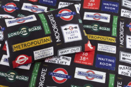 Tfl London Signs Duvet Cover Set Reversible Bedding - thumbnail 3