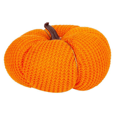 Pumpkin Soft Toy Halloween Themed Plush 5.5Cm X 10.5Cm White X 1 - image 1