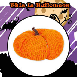 Pumpkin Soft Toy Halloween Themed Plush 5.5Cm X 10.5Cm White X 1 - thumbnail 7
