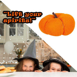 Pumpkin Soft Toy Halloween Themed Plush 5.5Cm X 10.5Cm White X 1 - thumbnail 6