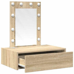 Walplus Dressing Table Brown 60 X 40 X 70 Cm Engineered Wood - thumbnail 4