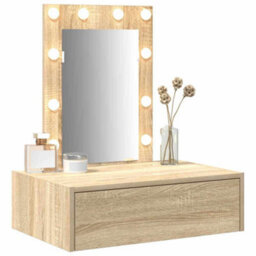 Walplus Dressing Table Brown 60 X 40 X 70 Cm Engineered Wood - thumbnail 3