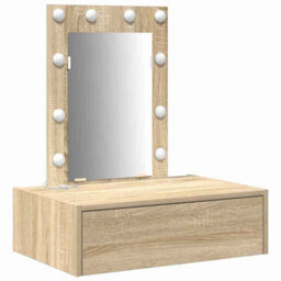 Walplus Dressing Table Brown 60 X 40 X 70 Cm Engineered Wood - thumbnail 2