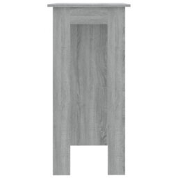 Vidaxl Bar Table With Shelf Grey Sonoma 102X50X103.5 Cm Engineered Wood - thumbnail 4