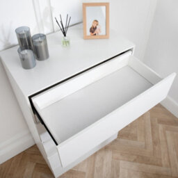 Home Treats 5 Chest Of Drawer White Deep Chest Of Wooden Drawers - thumbnail 6