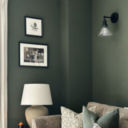Industville Brooklyn Glass Funnel Wall Light, 7 Inch, Pewter Holder - thumbnail 3