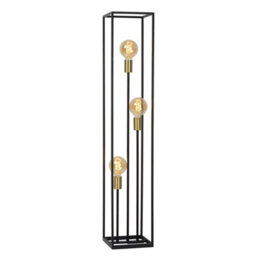 Lucide Ruben 3 Light Floor Lamp Black