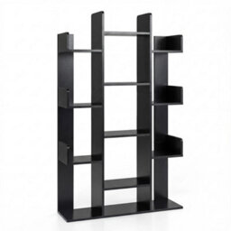 Tree Bookshelf Bookcase Corner Books Storage Organizer Display Shelf - thumbnail 1