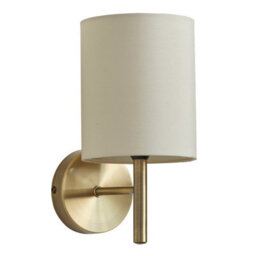 Luminosa Lighting Luminosa Brio 1 Light Indoor Wall Light Antique Brass, E14 - thumbnail 6