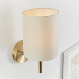 Luminosa Lighting Luminosa Brio 1 Light Indoor Wall Light Antique Brass, E14 - thumbnail 5
