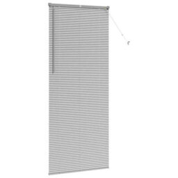 Walplus Window Blind With Curtains Manual Silver Aluminium - thumbnail 5