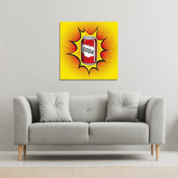 Andrew Lee Retro Style (Canvas Print) / 101 X 101 X 4Cm - thumbnail 3