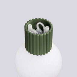 Sollux Lighting Halo Aluminum/glass Olive Green 1 Lights Modern Wall Light - thumbnail 6