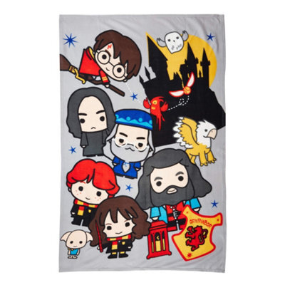 Harry Potter Fleece Charm Blanket Multicoloured (150Cm X 100Cm) - image 1