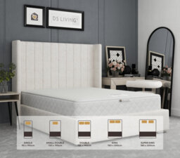 DS Living Serenity Medium Pocket Sprung Aurora Mattress - thumbnail 5