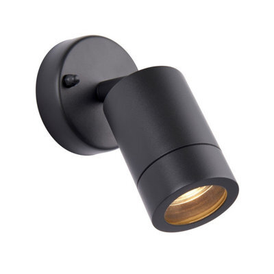 Luminosa Lighting Luminosa Palin Outdoor Spotlight Anthracite Grey Ip44 - image 1