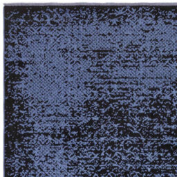 Indigo Black Abstract Modern Bordered Rug For Living Room And Bedroom-120Cm X 170Cm - thumbnail 3