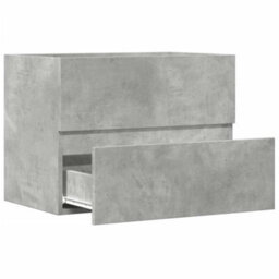 Berkfield Durable Bathroom Cabinet Concrete Grey 60X38.5X45 Cm Engineered Wood - thumbnail 7
