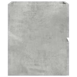 Berkfield Durable Bathroom Cabinet Concrete Grey 60X38.5X45 Cm Engineered Wood - thumbnail 5