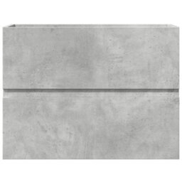 Berkfield Durable Bathroom Cabinet Concrete Grey 60X38.5X45 Cm Engineered Wood - thumbnail 4