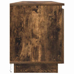 Berkfield Modern Tv Cabinet With Led Smoky Oak 180X38X49 Cm Engineered Wood - thumbnail 8