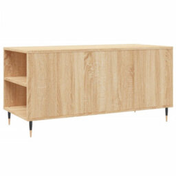 Berkfield Modern Coffee Table Sonoma Oak 102X44.5X50 Cm Engineered Wood - thumbnail 8