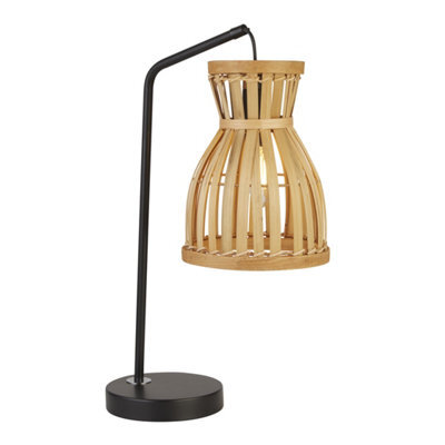 Lighting Collection Bamboo Table Lamp - image 1