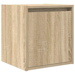 Berkfield Wall-Mounted Bedside Cabinets 2 Pcs Sonoma Oak 38X34X40 Cm - thumbnail 5