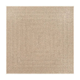 Walplus Rug Zizur 120X120 Cm Jute Look Indoor And Outdoor - thumbnail 4
