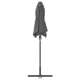 Berkfield Garden Parasol Anthracite Powder-Coated Steel - thumbnail 7