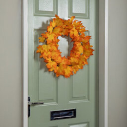 Samuel Alexander 50Cm Hanging Bright Autumn Faux Wreath - thumbnail 6