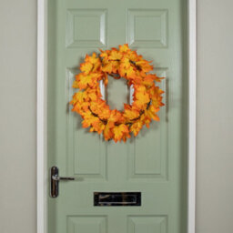 Samuel Alexander 50Cm Hanging Bright Autumn Faux Wreath - thumbnail 2