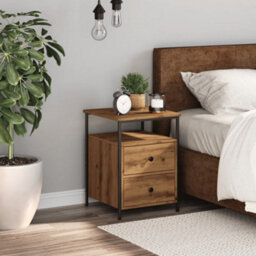 Berkfield Bedside Cabinet Artisan Oak 34X35.5X50 Cm Engineered Wood - thumbnail 3
