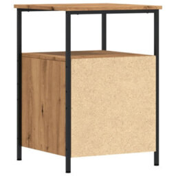Berkfield Bedside Cabinet Artisan Oak 34X35.5X50 Cm Engineered Wood - thumbnail 6