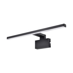 GoodHome Craven Matt Black Wired Led Bathroom Wall Light - thumbnail 2