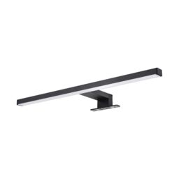 GoodHome Craven Matt Black Wired Led Bathroom Wall Light - thumbnail 3
