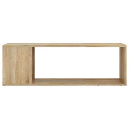 Walplus Tv Cabinet Sonoma Oak 100X24X32 Cm Engineered Wood - thumbnail 3