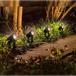 Long Life Lamps Company 4 Pack Outdoor Garden Led Spike Lights Warm White 12V Low Voltage Zlcsk1Ww - thumbnail 9