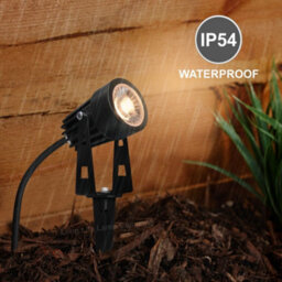 Long Life Lamps Company 4 Pack Outdoor Garden Led Spike Lights Warm White 12V Low Voltage Zlcsk1Ww - thumbnail 6