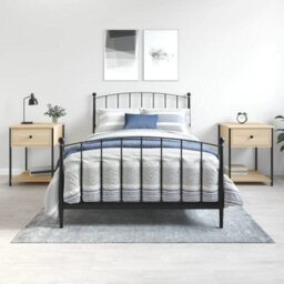Berkfield Elegant Bedside Tables 2 Pcs Sonoma Oak 44X45X58 Cm Engineered Wood - thumbnail 2