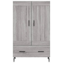 Berkfield Highboard Grey Sonoma 69.5X31X115 Cm Engineered Wood - thumbnail 5