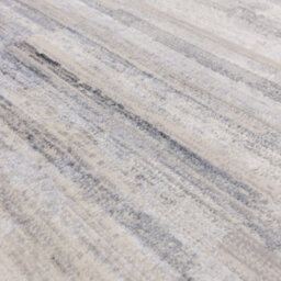 The Rug Edit Ritz Metallic Stripe Charcoal Living Room Rug - 200X275Cm - thumbnail 7