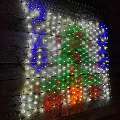 Samuel Alexander H1.2 X 1.3M Premier Indoor Outdoor Christmas Tree 2022 Net Light With 320 Led - image 1