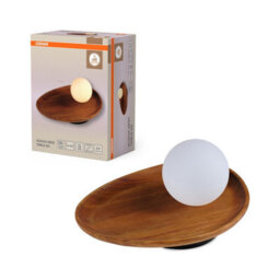 Osram Decor Acacia Nest Table Lamp G9 Brown Natural Style Bedside Light - thumbnail 4