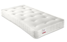 Bedmaster Zara White 3 Drawer Storage Guest Bed With Orthopaedic Mattresses - thumbnail 9