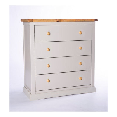 Cabinet Bits Loreo 4 Drawer Chest Of Drawers Wood Knob - image 1