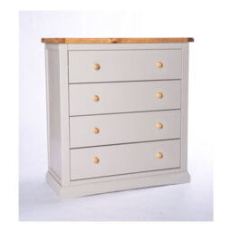 Cabinet Bits Loreo 4 Drawer Chest Of Drawers Wood Knob - thumbnail 1