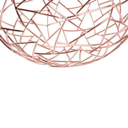 Beliani 1-Light Globe Pendant Black With Gold Accent, 35Cm Dia - Adjustable Drop - thumbnail 4