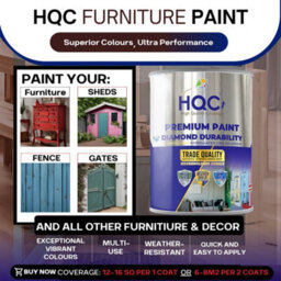 Hqc Furniture Paint - Quick Dry, Durable & Scratch Resistant - Baby Pink - 5L - thumbnail 4