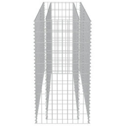 Berkfield Gabion Raised Bed Galvanised Steel 180X50X100 Cm - thumbnail 6